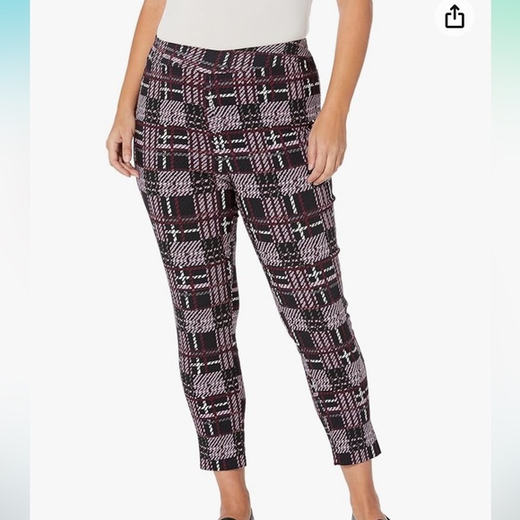 NWT Avenue studio plaid pants - Picture 4 of 5
